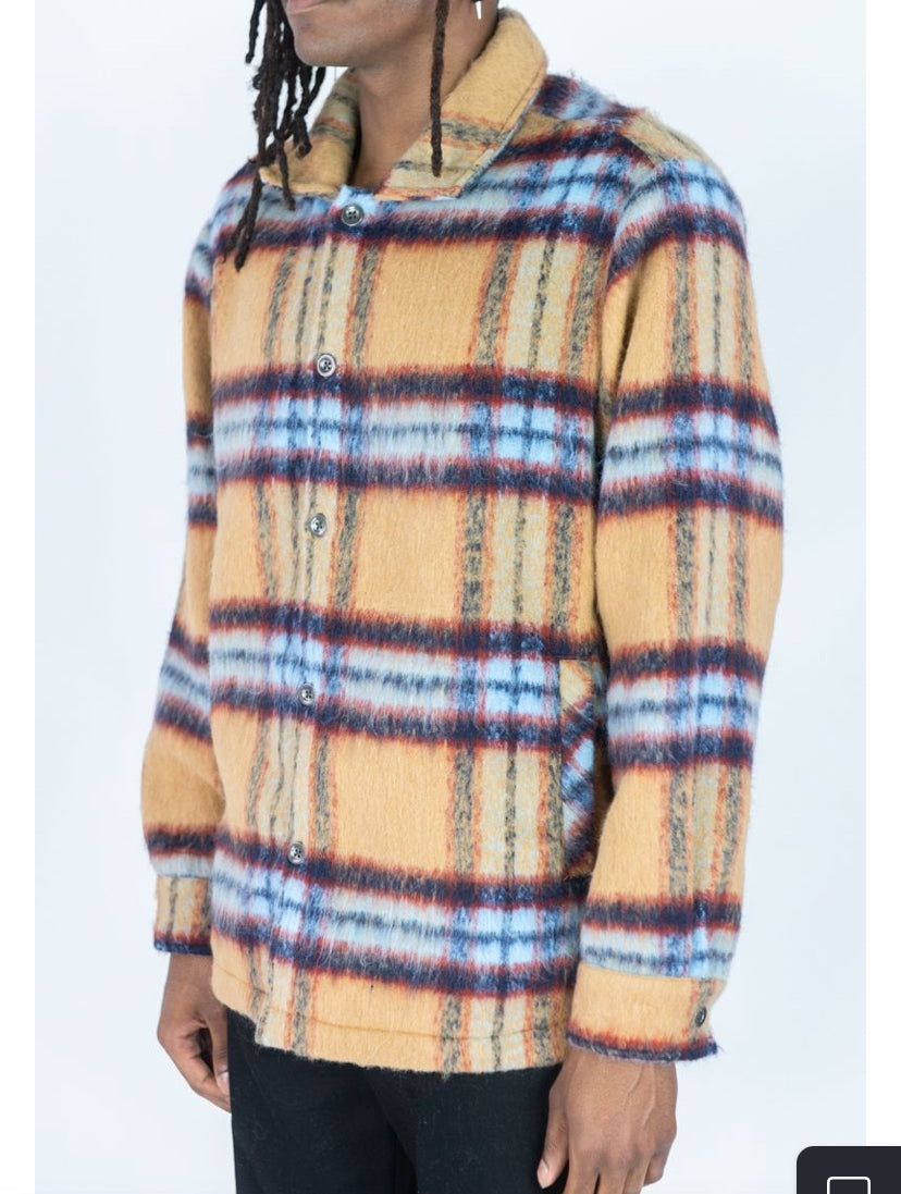 Wheat Mohair Flannel